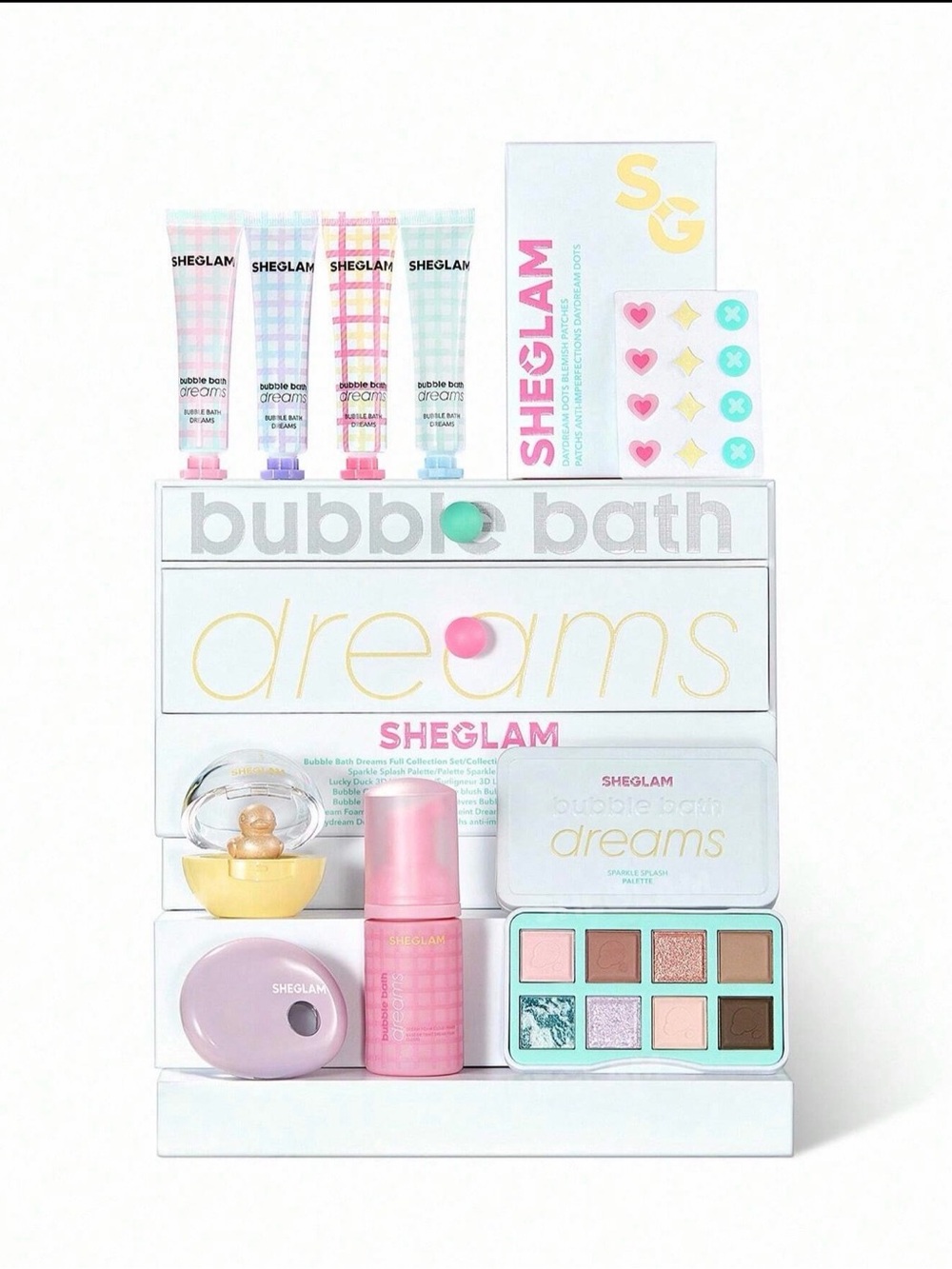 Sheglam Bubble Bath Dreams Full Collection Makeup Gift Set Authentic Brand New